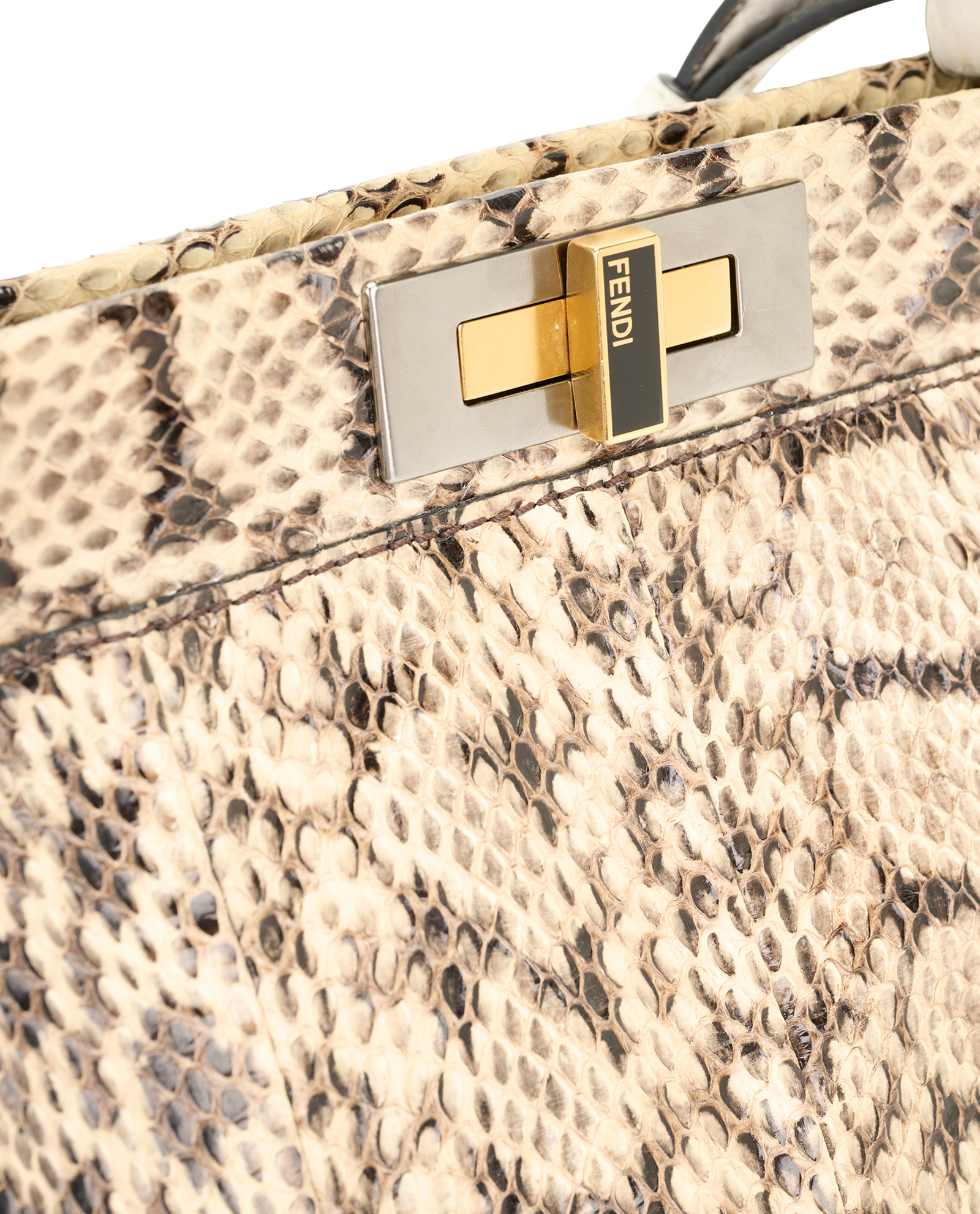Large Peekaboo, &pound;1,900, Handbags, Beige, Python, Other view